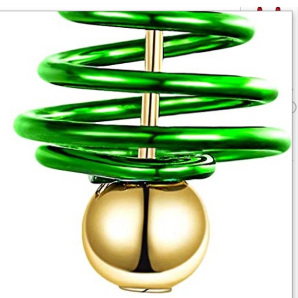 5/$25 All Jewelry $17 or less Christmas Tree Earrings XMAS TREE Dangle Earrings - Picture 3 of 11